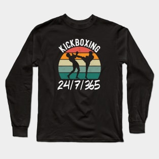 Kickboxing 24/7 Long Sleeve T-Shirt